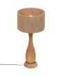 Trio  567200130-TR Tafellamp Toba hout 54cm