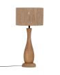 Trio  567200130-TR Tafellamp Toba hout 54cm