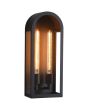 Searchlight SL-52180-2BK Buitenwandlamp Abri zwart 51cm