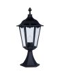 Searchlight SL-82503BK Sokkellamp Alex zwart 55cm