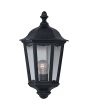 Searchlight SL-82505BK Wandlamp Alex zwart 43cm