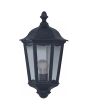 Searchlight SL-82505BK Wandlamp Alex zwart 43cm