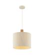 Brilliant 51520/28-BR Hanglamp Arlo beige 35cm