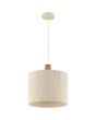 Brilliant 51520/28-BR Hanglamp Arlo beige 35cm