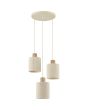 Brilliant 51521/28-BR Hanglamp Arlo beige 40cm