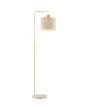 Brilliant 70305/28-BR Vloerlamp Arlo beige 160cm