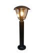 Searchlight SL-39550-450BK Sokkellamp Axis zwart 47cm