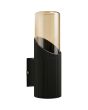 Searchlight SL-39930BK Buitenwandlamp Broadway zwart 20cm