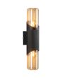 Searchlight SL-39940BK Buitenwandlamp Broadway zwart 30cm