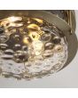 Searchlight SL-66140-35AB Plafondlamp Bullseye brons 35cm