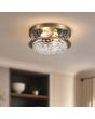 Searchlight SL-66140-35AB Plafondlamp Bullseye brons 35cm