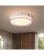 Searchlight SL-33300WH Plafondlamp Button wit 30cm
