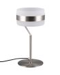 Trio  531410107-TR Tafellamp Dios staal 30cm