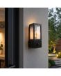 Searchlight SL-38810BK Buitenwandlamp Dubai sensor 25cm