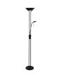 Searchlight SL-EU5430BK Uplighter Mother zwart 180cm