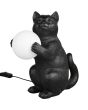 Trio  R56621002-TR Tafellamp Gatio zwart 30cm