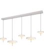 Trio  340210576-TR Hanglamp Keaton grijs 140cm