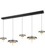 Trio  340210580-TR Hanglamp Keaton zwart 140cm