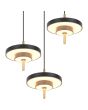 Trio  340230380-TR Hanglamp Keaton zwart 45cm