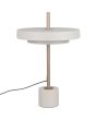 Trio  540210176-TR Tafellamp Keaton grijs 46cm