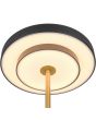 Trio  540210180-TR Tafellamp Keaton zwart 46cm