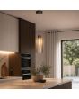 Searchlight SL-56131-1BZ Hanglamp Kent champagne 11cm