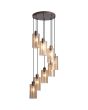 Searchlight SL-56131-8BZ Hanglamp Kent champagne 40cm