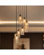Searchlight SL-56131-8BZ Hanglamp Kent champagne 40cm