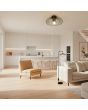 Trio  R46791032-TR Vloerlamp Lauris zwart 155cm