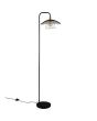 Trio  R46791032-TR Vloerlamp Lauris zwart 155cm