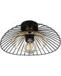 Trio  R66791032-TR Plafonniere Lauris zwart 30cm