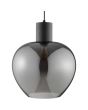 Brilliant 51294/93-BR Hanglamp Ligari rookglas 35cm