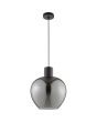 Brilliant 51294/93-BR Hanglamp Ligari rookglas 35cm