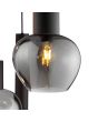Brilliant 51295/93-BR Hanglamp Ligari rookglas 68cm