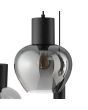 Brilliant 51297/93-BR Hanglamp Ligari rookglas 126cm