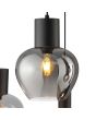 Brilliant 51297/93-BR Hanglamp Ligari rookglas 126cm