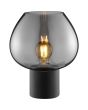 Brilliant 60220/93-BR Tafellamp Ligari rookglas 28cm