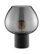 Brilliant 60220/93-BR Tafellamp Ligari rookglas 28cm