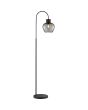 Brilliant 70190/93-BR Vloerlamp Ligari rookglas 164cm