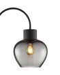 Brilliant 70190/93-BR Vloerlamp Ligari rookglas 164cm