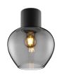 Brilliant 81075/93-BR Plafondlamp Ligari rookglas 23cm