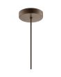 Brilliant 51500/20-BR Hanglamp Lyn koffie 28cm
