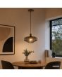 Brilliant 51500/20-BR Hanglamp Lyn koffie 28cm