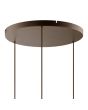 Brilliant 51501/20-BR Hanglamp Lyn koffie 69cm