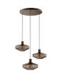 Brilliant 51501/20-BR Hanglamp Lyn koffie 69cm