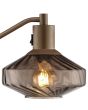 Brilliant 60361/20-BR Tafellamp Lyn koffie 48cm