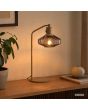 Brilliant 60361/20-BR Tafellamp Lyn koffie 48cm
