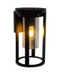 Searchlight SL-38830BK-PIR Buitenwandlamp Maldives zwart 27cm