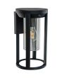 Searchlight SL-38830BK-PIR Buitenwandlamp Maldives zwart 27cm