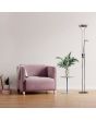 Searchlight SL-EU5430CC Uplighter Mother chroom 180cm